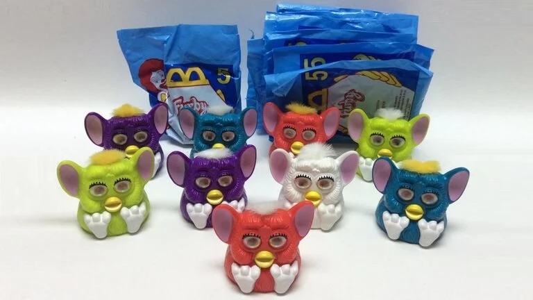 Furby Toys From Old McDonalds Happy Meal