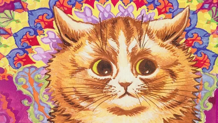 Louis Wain’s Trippy Psychedelic Works Of Art