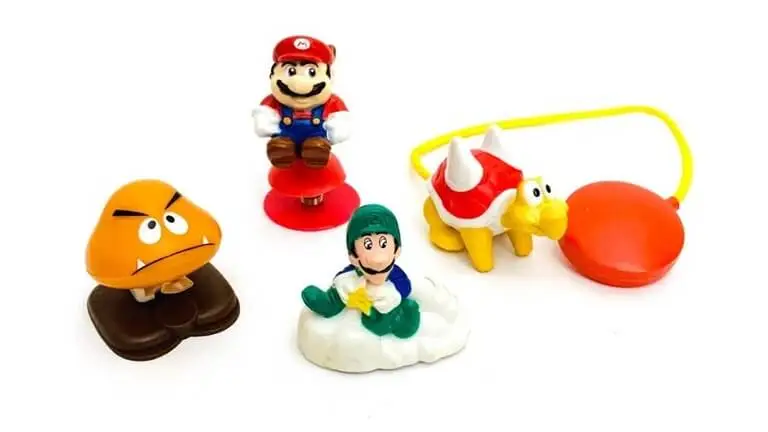 Super Mario Toys From Old McDonalds Happy Meal